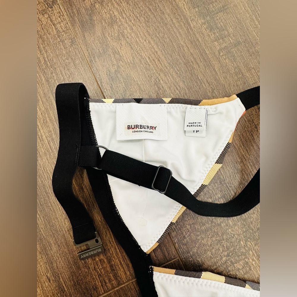 Burberry Check Triangle Bikini Top - Picture 9 of 10